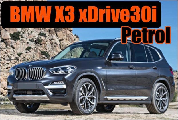 BMW X3 xDrive30i petrol engine SUV