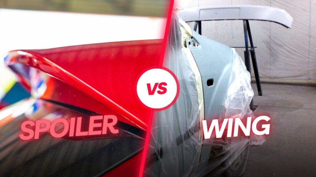 Compared: Car Spoiler vs Wing